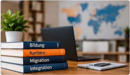 Bildung · Karriere · Migration · Integration